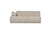 Miniature 2-seater sofa element arm left bouclé beige mélange Mojo 3