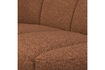 Miniature 2-Seater Sofa Left Boucle Rust Brown Melange Mojo 6