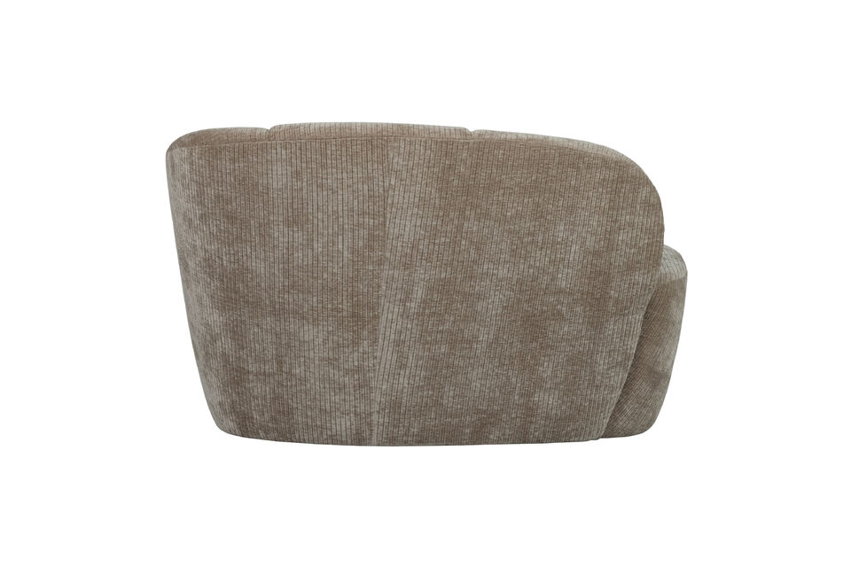 With its stylish vertical stitching, the Mojo adds a playful and unique twist to any interior