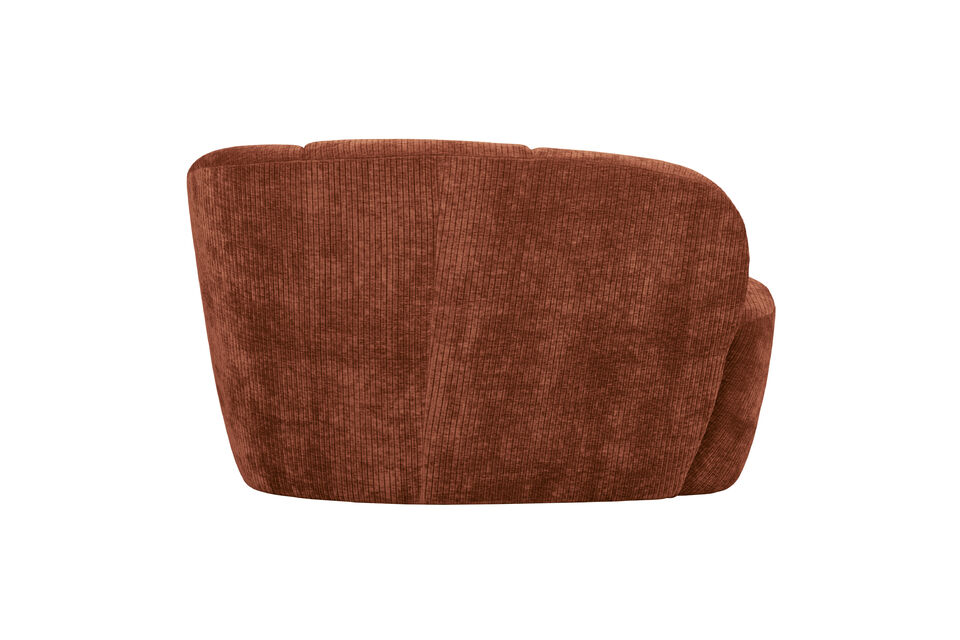 With its stylish vertical stitching, the Mojo adds a playful and unique twist to any interior