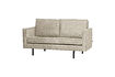 Miniature 2-Seater Structured Velvet Sofa Wheatfield Rodeo 1