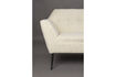 Miniaturansicht 2-Sitzer-Sofa aus beigem Stoff Kate 6