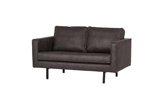 Schauen Sie die Produktbeschreibung an 2-Sitzer Sofa Eco-Leder Schwarz RODEO 2-Sitzer Sofa Eco-Leder Schwarz RODEO