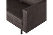 Miniaturansicht 2-Sitzer Sofa Eco-Leder Schwarz RODEO 4