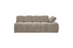 Miniaturansicht 2-Sitzer Sofa-Element Armlehne rechts Rippstoff dunkelsand Mojo 3