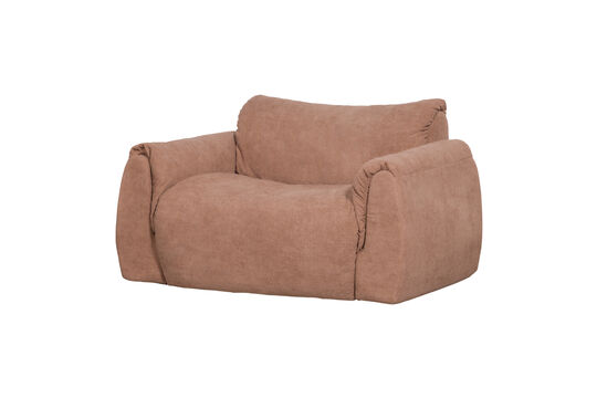 Schauen Sie die Produktbeschreibung an 2-Sitzer Sofa gewebte Chenille Altrosa Baggy 2-Sitzer Sofa gewebte Chenille Altrosa Baggy
