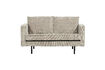 Miniaturansicht 2-Sitzer Sofa Rippstoff Dunkelsand Rodeo 2
