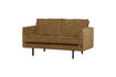 Miniaturansicht 2-Sitzer Sofa Rippstoff Honiggelb Rodeo 1