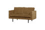 Miniaturansicht 2-Sitzer Sofa Rippstoff Honiggelb Rodeo ohne jede Grenze