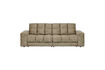 Miniaturansicht 2-Sitzer Sofa Struktur-Samt Wheatfield SECOND DATE 2