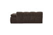 Miniaturansicht 2-Sitzer Sofaelement Armlehne rechts Rippstoff braun MOJO 6