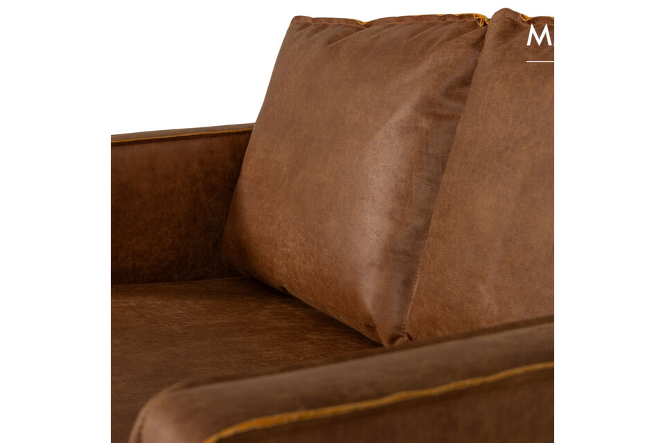 Dare to go Rodeo! Materiaal De Rodeo 2-zits bank is bekleed met Copa ecoleer