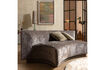 Miniatuur 2-zits bank taupe chenille Popular 2