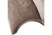 Miniatuur 2-zits bank taupe chenille Popular 5