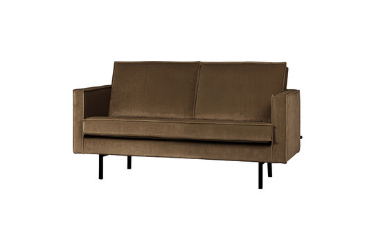 2-zits bank velvet taupe Rodeo Productfoto