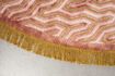 Miniature 200cm round carpet in pink SoSoft fabric 3