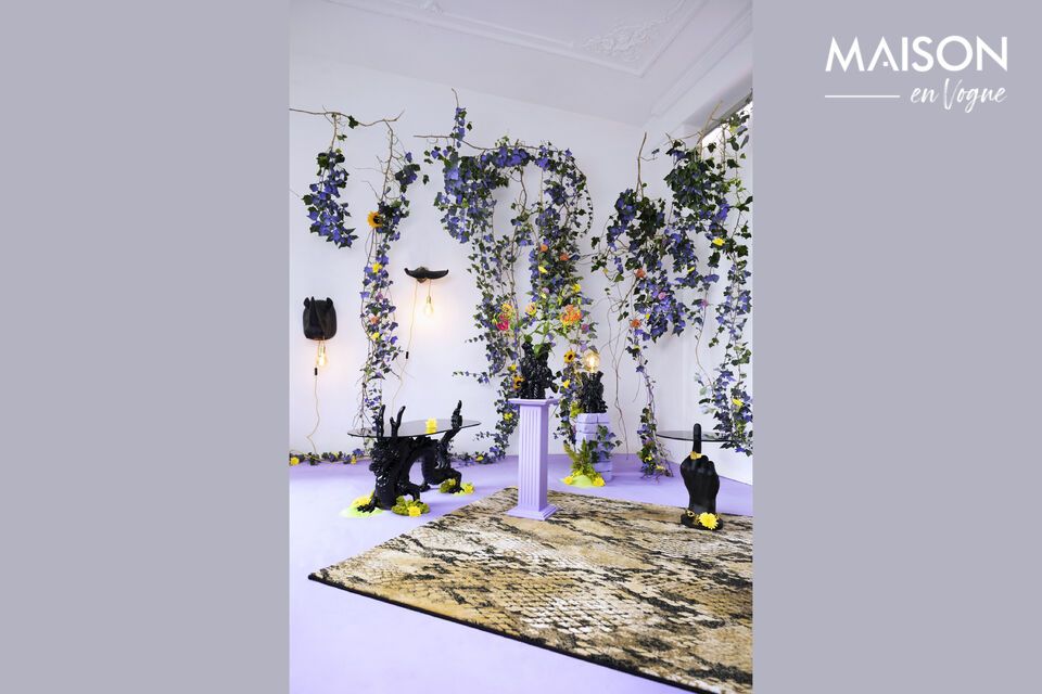 Perfect for those wishing to infuse their interiors with a touch of originality and color