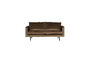 Miniaturansicht 2,5-Sitzer Sofa Samt Taupe Rodeo ohne jede Grenze
