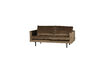 Miniaturansicht 2,5-Sitzer Sofa Samt Taupe Rodeo 2