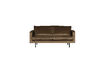 Miniatuur 2,5-zits Bank Velvet Taupe Rodeo 1