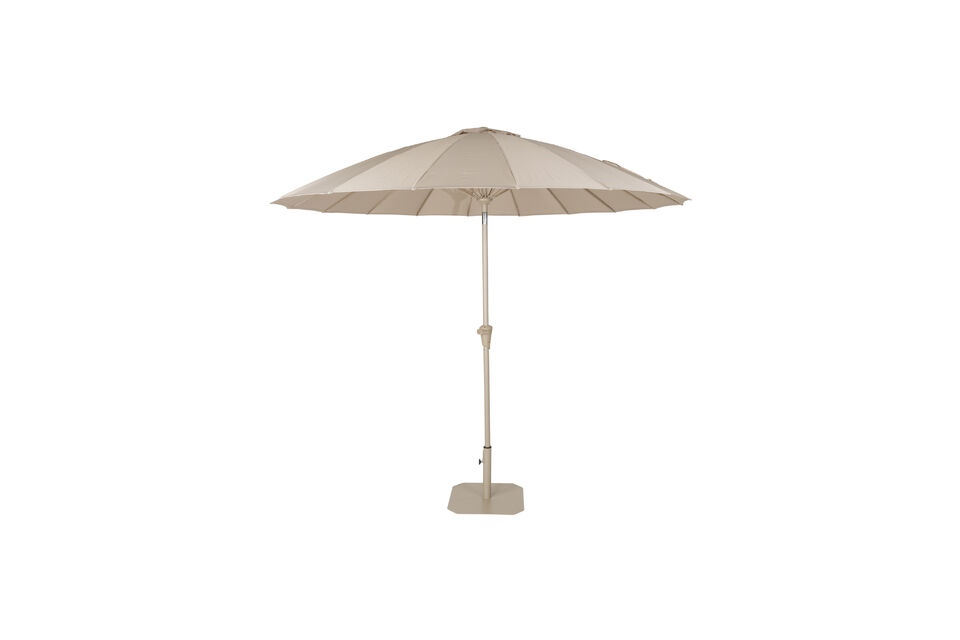250 cm polyester beige parasol Sunshine Set Sunbrella Zuiver
