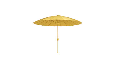 250x250 cm Yellow Aluminum Parasol Sunshine Sunbrella Shade