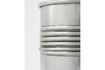 Miniaturansicht 2er-Set Übertöpfe Aluminium Silber Antik HDGroove 3