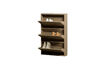 Miniature 3-compartment shoe cabinet metal sand SABINE 7
