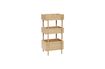 Miniature 3 compartments shelf in beige wood Stack 1