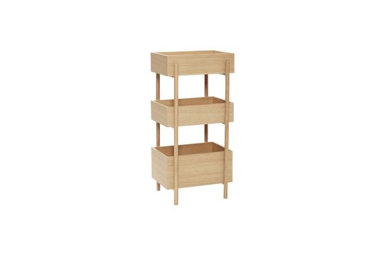 See the product profile 3 compartments shelf in beige wood Stack 3 compartments shelf in beige wood Stack