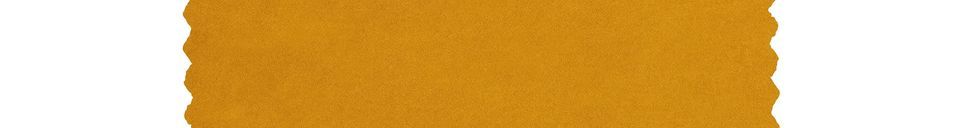 Material Details 3 seater ochre velvet sofa Studio