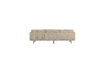 Miniature 3-Seater Sofa Beige Bouclé Rodeo 3