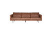Miniature 3-Seater Sofa Eco-leather Cognac Rodeo 4