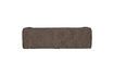 Miniature 3 seater sofa in brown fabric Bean 4