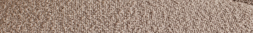 Materialbeschreibung 3-Sitzer Sofa 230 cm Bouclé Beige STATEMENT