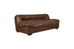 Miniaturansicht 3-Sitzer Sofa aus dunkelbraunem Leder Douglas 2