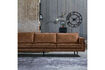 Miniaturansicht 3-Sitzer Sofa Eco-Leder Cognac Rodeo 2