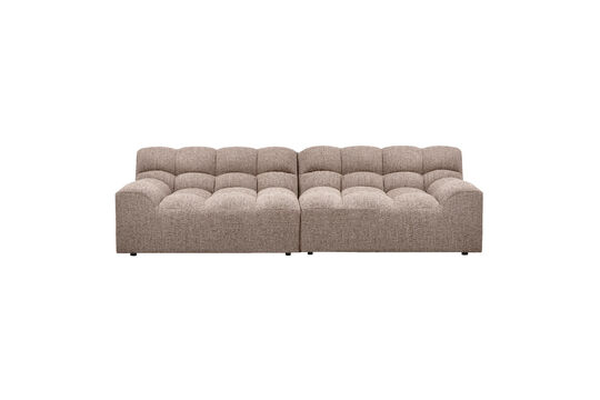 3-Sitzer Sofa Gewebe Braun Melange ALLURE ohne jede Grenze