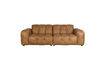 Miniaturansicht 3-Sitzer Sofa Leder cognac Hackman 1