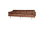 Miniaturansicht 3-Sitzer-Sofa Leder Cognac RODEO ohne jede Grenze
