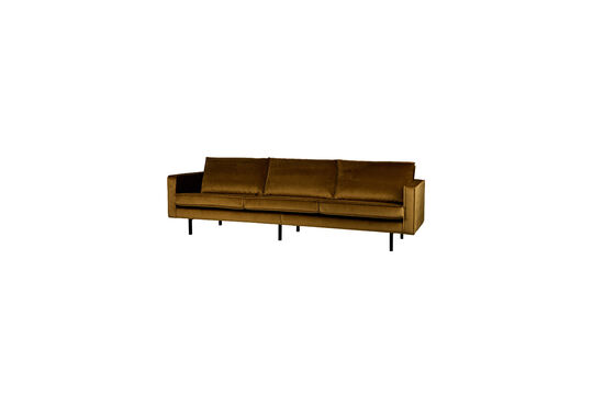 3-Sitzer Sofa Samt Honiggelb Rodeo ohne jede Grenze