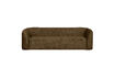 Miniaturansicht 3-Sitzer-Sofa Samt texturiert Messing Sloping 2