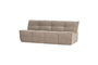 Miniaturansicht 3-Sitzer Sofa Samt Warm Taupe CLUSTER ohne jede Grenze