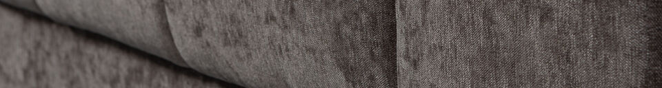 Materialbeschreibung 3-Sitzer Sofa Vintage Warmgrau SECOND DATE
