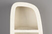 Miniature 3-tier wall shelf in beige marble Veda 2