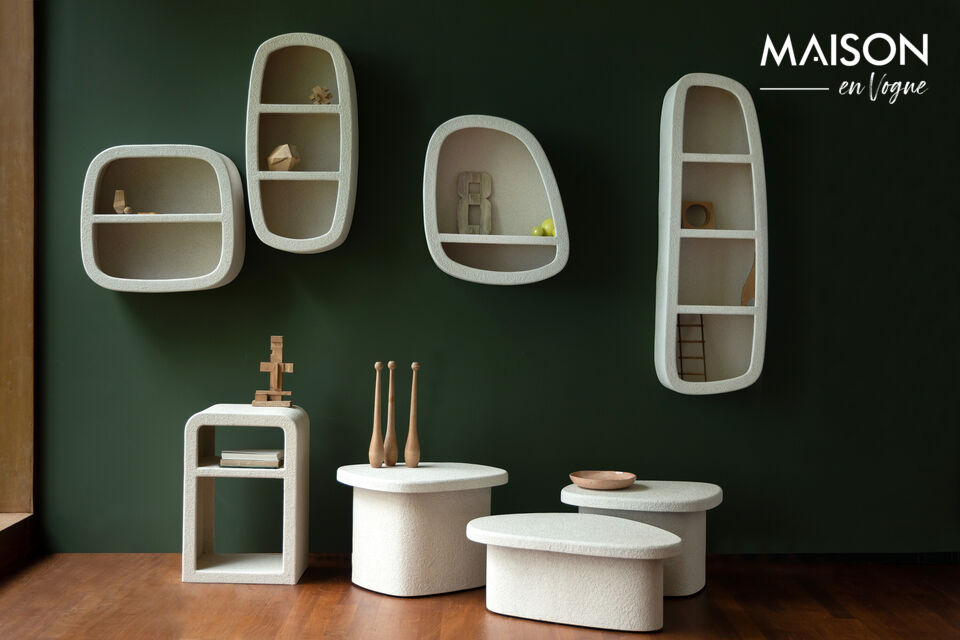This creates a warm atmosphere in the room and quickly transforms it into a cosy place where you
