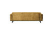 Miniatuur 3-zits bank 230 cm velvet honinggeel Statement 3
