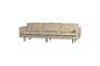Miniatuur 3-zits bank bouclé beige Rodeo Productfoto