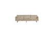Miniatuur 3-zits bank bouclé beige Rodeo 2