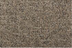 Miniatuur 3-zits bank met chaise longue links van bruin polyester Shelly 8